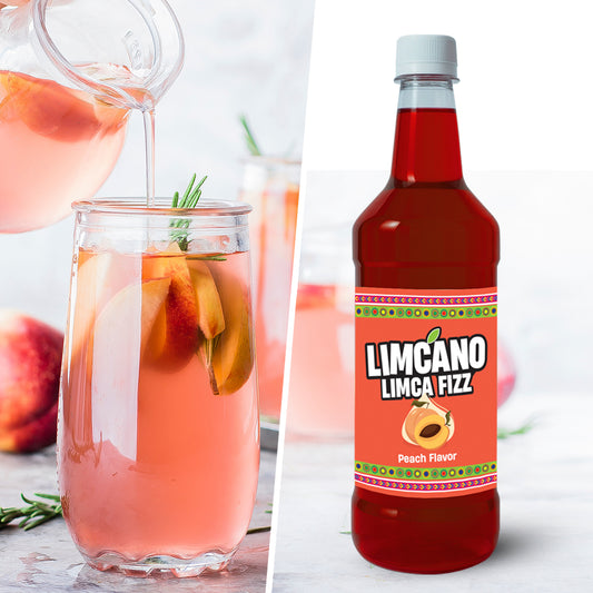 Peach Flavour - LIMCA FIZZ